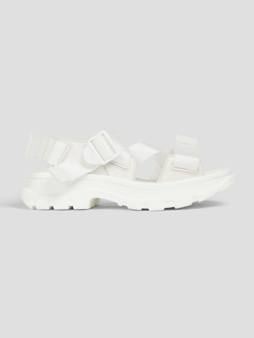 Alexander Mcqueen Scarpa Tessuto S. Gomma Webbing Sandals